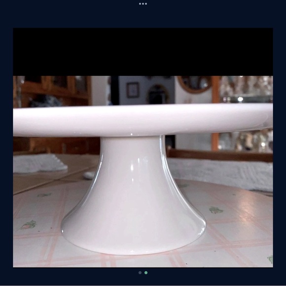Martha Stewart Cake  STAND PEDESTAL STAND / Easter, Birthday, all Holidays!!! - Picture 2 of 2
